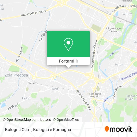 Mappa Bologna Carni