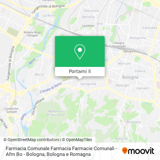 Mappa Farmacia Comunale Farmacia Farmacie Comunali - Afm Bo - Bologna