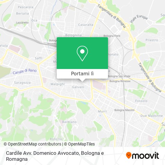 Mappa Cardile Avv. Domenico Avvocato