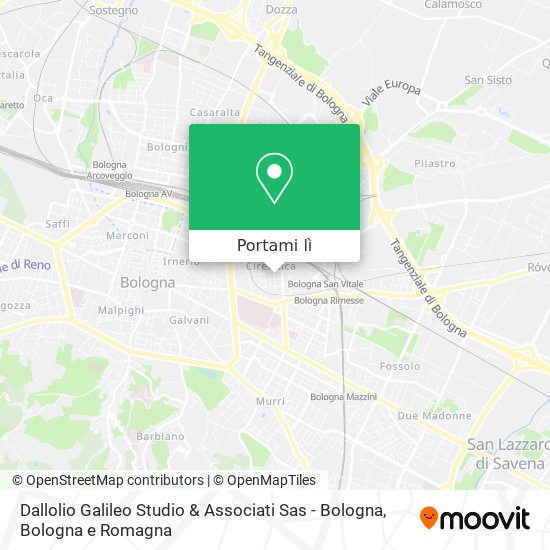 Mappa Dallolio Galileo Studio & Associati Sas - Bologna