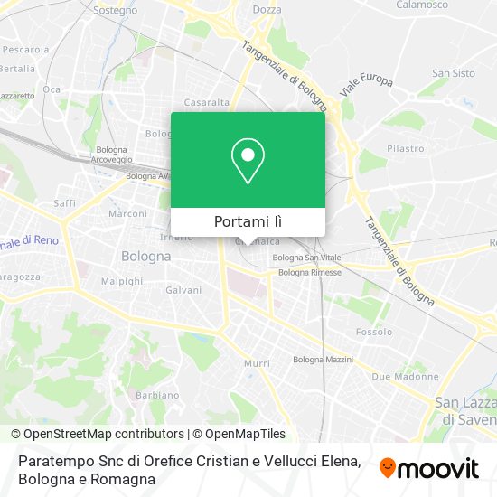 Mappa Paratempo Snc di Orefice Cristian e Vellucci Elena