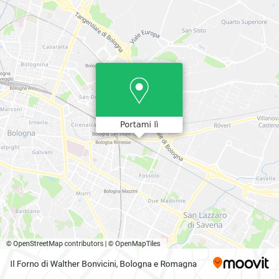 Mappa Il Forno di Walther Bonvicini