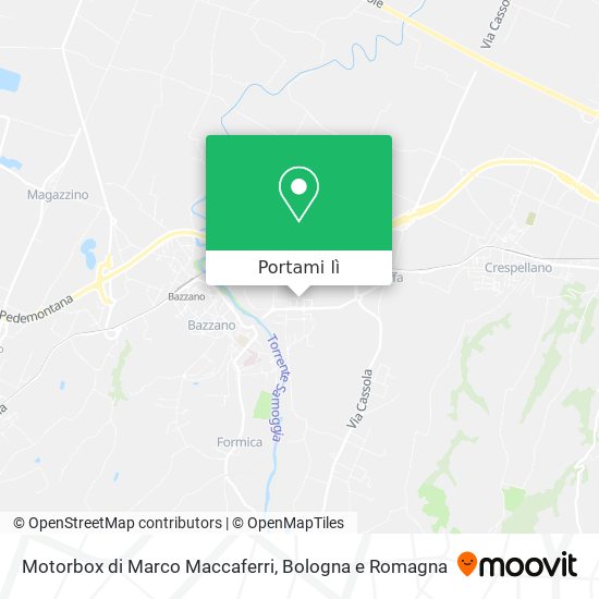 Mappa Motorbox di Marco Maccaferri