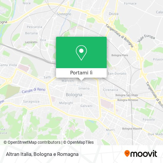 Mappa Altran Italia