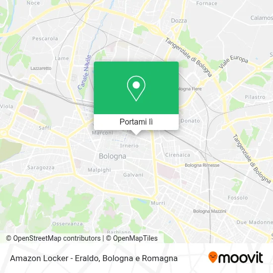 Mappa Amazon Locker - Eraldo