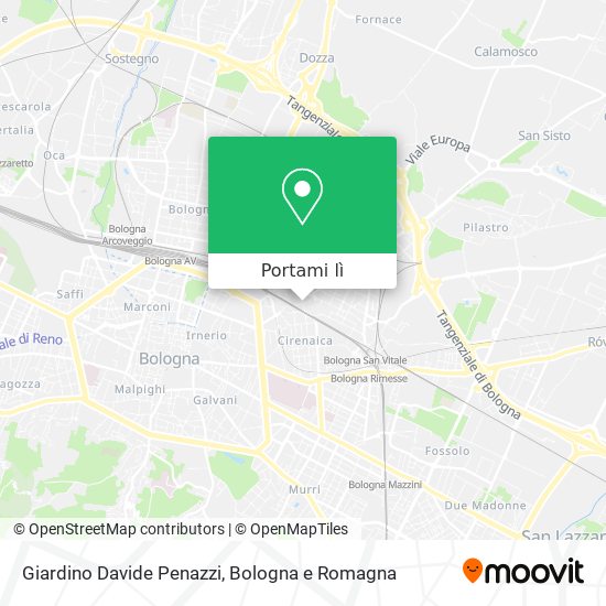 Mappa Giardino Davide Penazzi