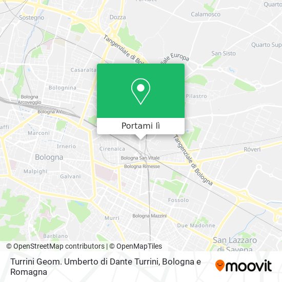 Mappa Turrini Geom. Umberto di Dante Turrini