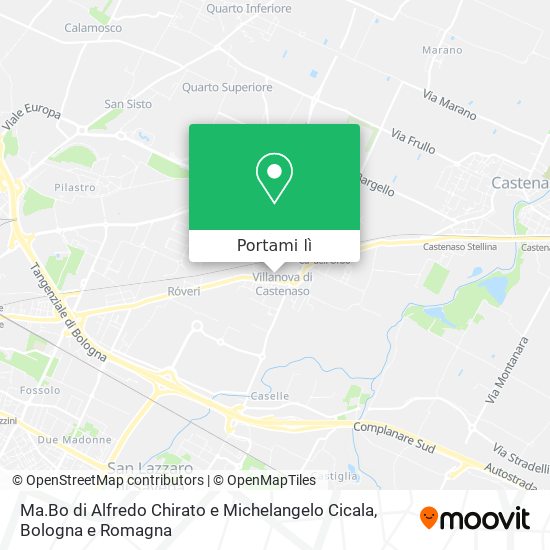 Mappa Ma.Bo di Alfredo Chirato e Michelangelo Cicala