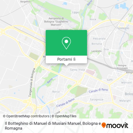 Mappa Il Botteghino di Manuel di Musiani Manuel