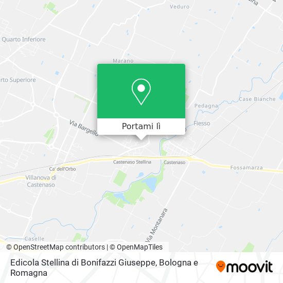 Mappa Edicola Stellina di Bonifazzi Giuseppe