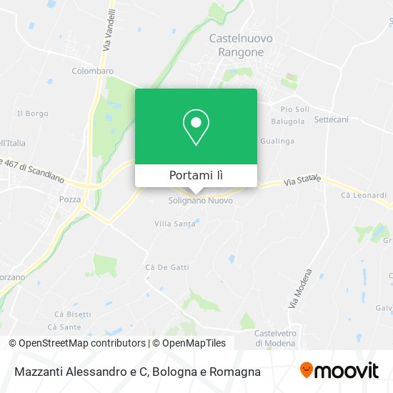 Mappa Mazzanti Alessandro e C