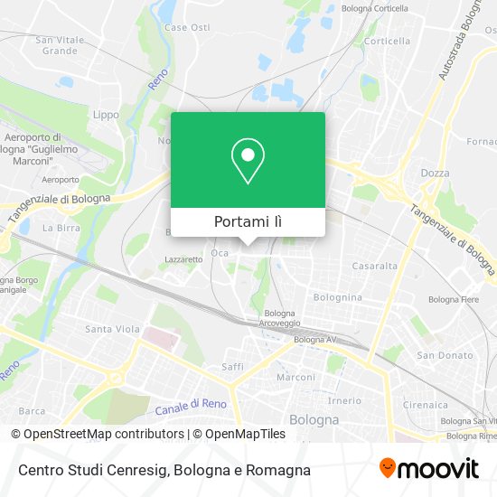 Mappa Centro Studi Cenresig