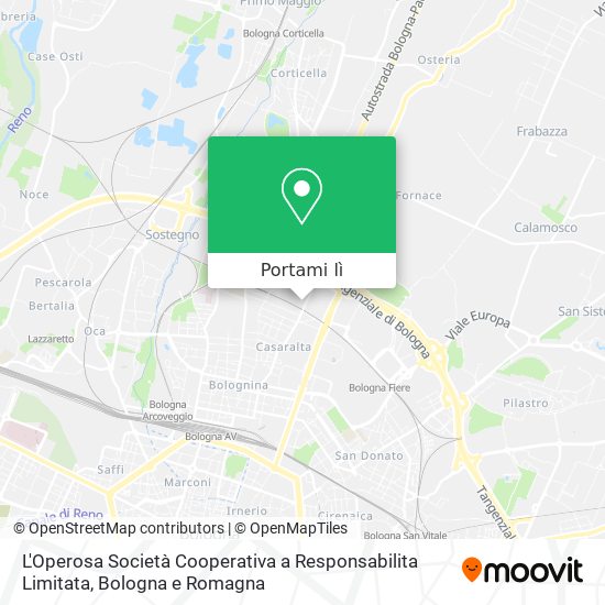 Mappa L'Operosa Società Cooperativa a Responsabilita Limitata
