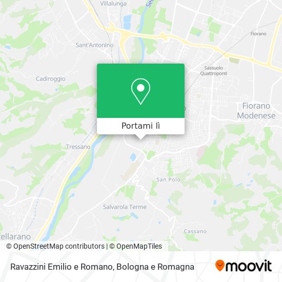 Mappa Ravazzini Emilio e Romano