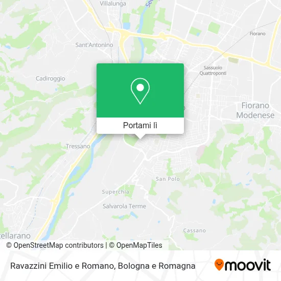 Mappa Ravazzini Emilio e Romano