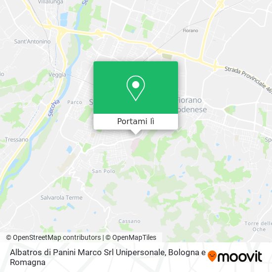 Mappa Albatros di Panini Marco Srl Unipersonale