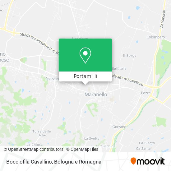 Mappa Bocciofila Cavallino