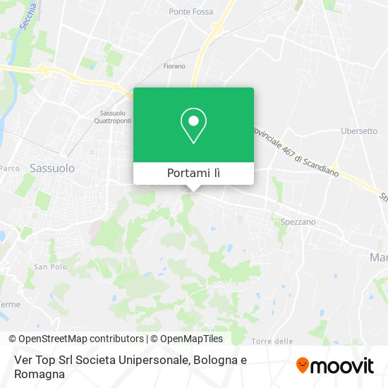 Mappa Ver Top Srl Societa Unipersonale