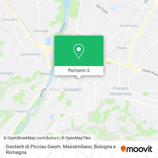 Mappa Geotech di Picciau Geom. Massimiliano