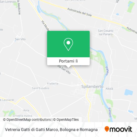 Mappa Vetreria Gatti di Gatti Marco