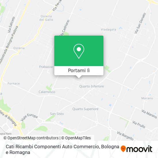 Mappa Cati Ricambi Componenti Auto Commercio