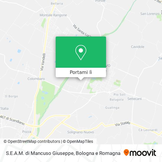 Mappa S.E.A.M. di Mancuso Giuseppe