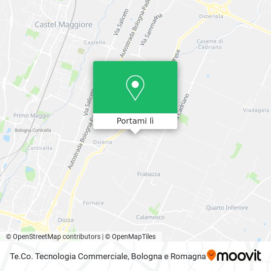 Mappa Te.Co. Tecnologia Commerciale