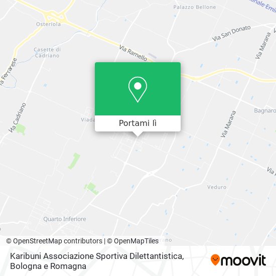 Mappa Karibuni Associazione Sportiva Dilettantistica