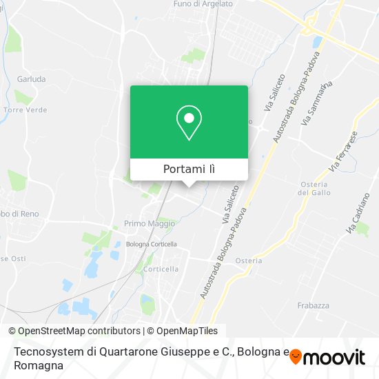 Mappa Tecnosystem di Quartarone Giuseppe e C.