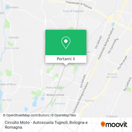 Mappa Circuito Moto - Autoscuola Tugnoli