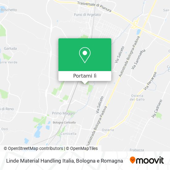 Mappa Linde Material Handling Italia