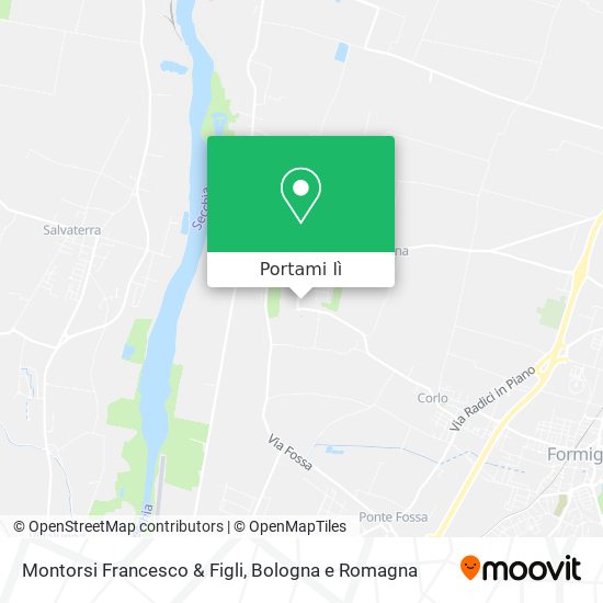 Mappa Montorsi Francesco & Figli