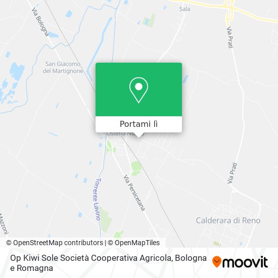 Mappa Op Kiwi Sole Società Cooperativa Agricola