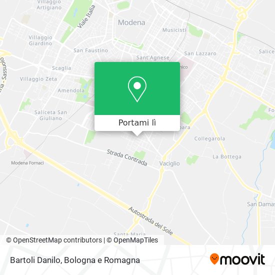 Mappa Bartoli Danilo