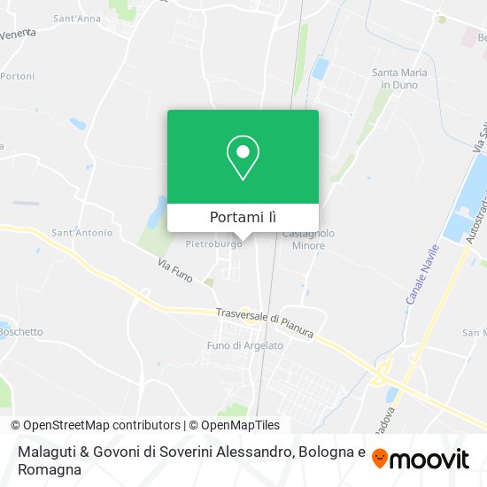 Mappa Malaguti & Govoni di Soverini Alessandro