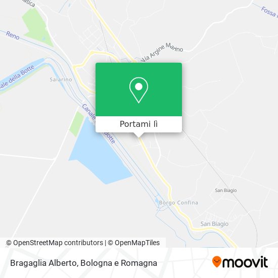 Mappa Bragaglia Alberto