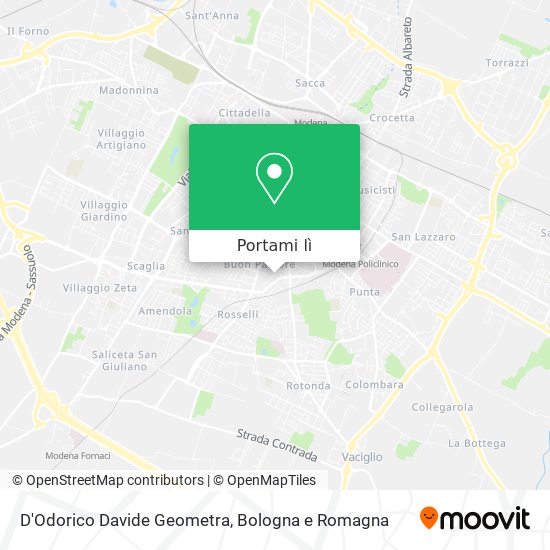 Mappa D'Odorico Davide Geometra