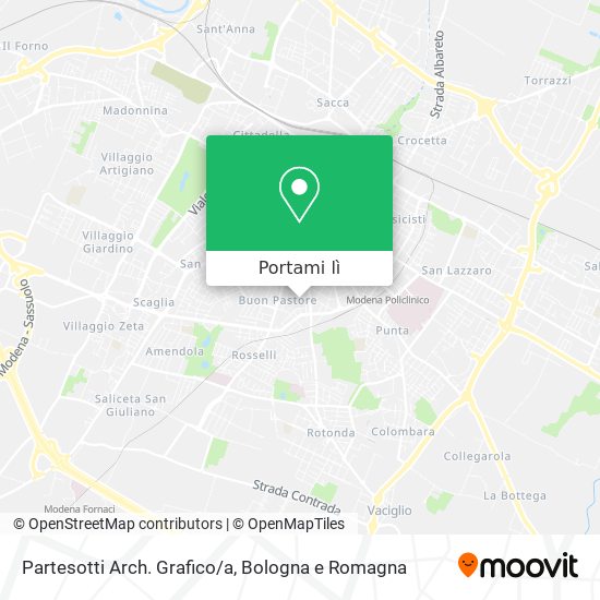 Mappa Partesotti Arch. Grafico/a