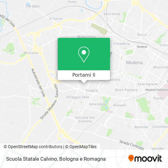 Mappa Scuola Statale Calvino