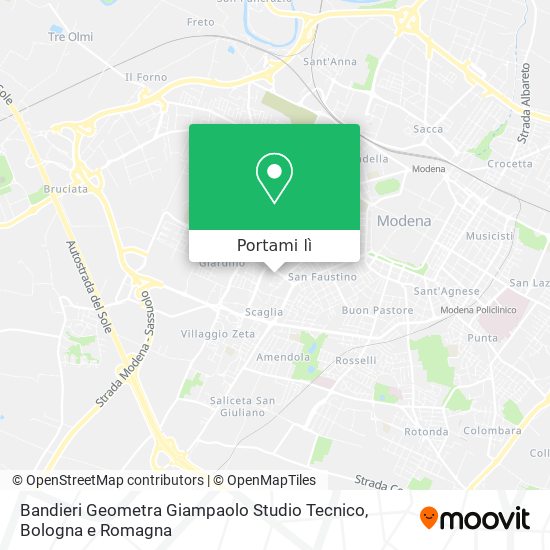 Mappa Bandieri Geometra Giampaolo Studio Tecnico