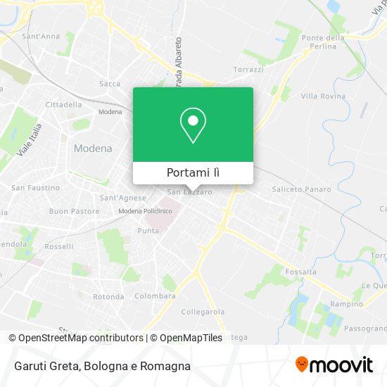 Mappa Garuti Greta