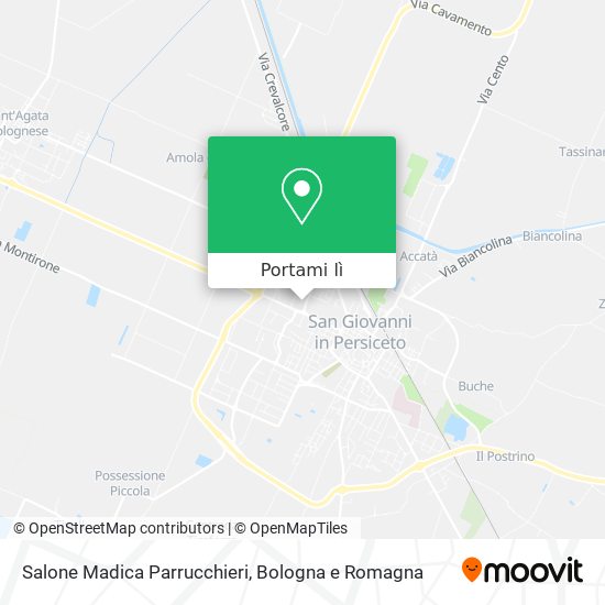 Mappa Salone Madica Parrucchieri