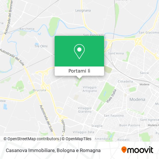 Mappa Casanova Immobiliare
