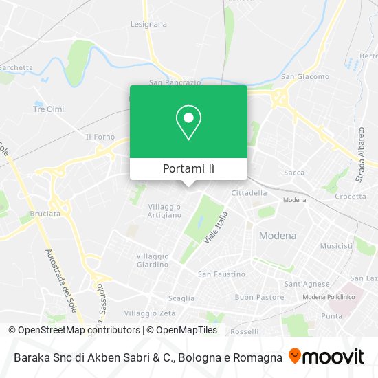 Mappa Baraka Snc di Akben Sabri & C.