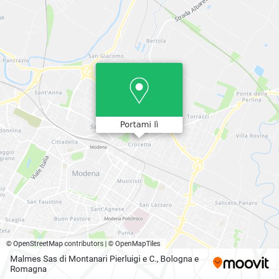 Mappa Malmes Sas di Montanari Pierluigi e C.