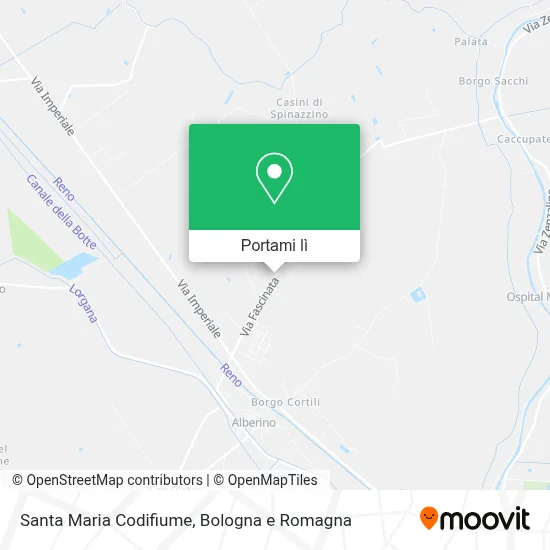 Mappa Santa Maria Codifiume