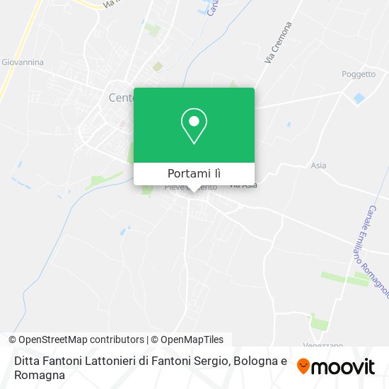 Mappa Ditta Fantoni Lattonieri di Fantoni Sergio