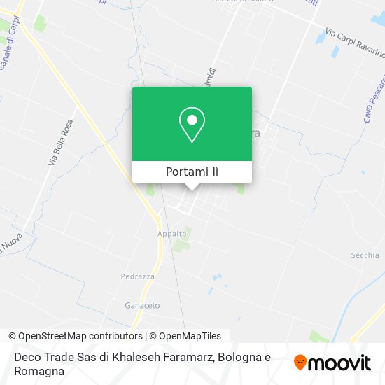 Mappa Deco Trade Sas di Khaleseh Faramarz