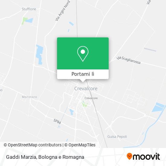 Mappa Gaddi Marzia