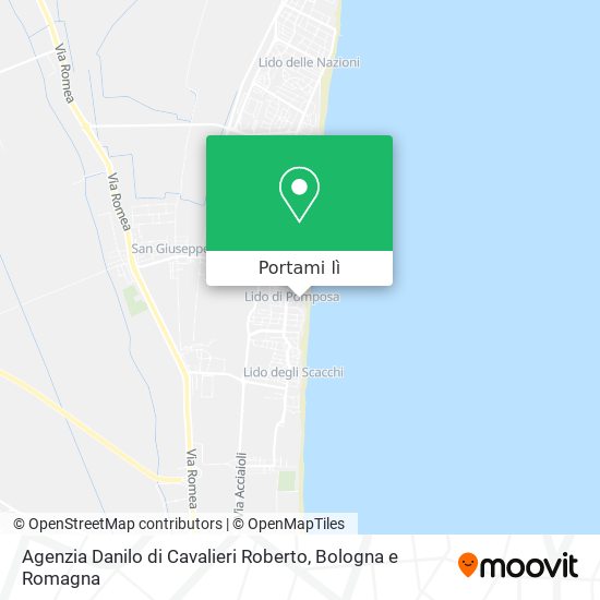 Mappa Agenzia Danilo di Cavalieri Roberto